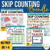 Skip Counting Worksheets, Cut & Paste Activities | Skip Co