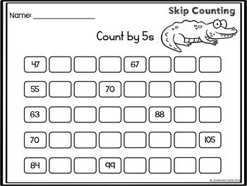 skip counting by 2 3 5 and 10 worksheets google slides counting worksheets