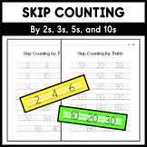Skip Counting - By 2s, 3s, 5s, and 10s