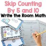Skip Counting By 5 and 10 Write the Room Math