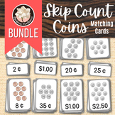 Counting Like Coins Cards Bundle - Montessori Money Statio