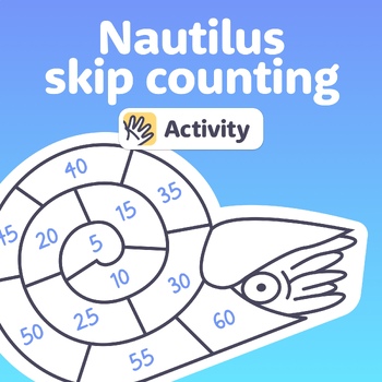 Preview of Skip Counting Craft | 1st, 2nd, 3rd Grade Skip Counting Activity, Multiplication
