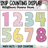 Skip Counting Display | Math Facts Display | Wildflower Dr