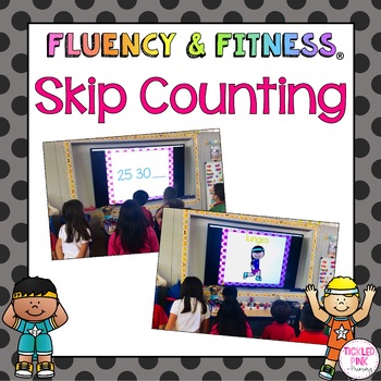 Preview of Skip Counting Fluency and Fitness® Brain Breaks