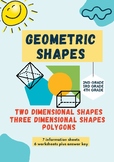 Geometric Shapes: Two Dimensional and Three Dimensional Shapes