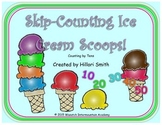 Skip-Counting Ice Cream Scoops Counting by Tens