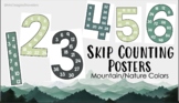 Skip Counting Large Number Display |Nature Colors| Mountai