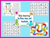 Skip Counting Math Center Game