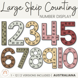 Skip Counting | Multiples Large Number Display | AUSTRALIA