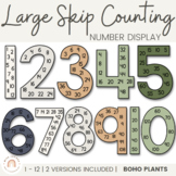 Skip Counting | Multiples Large Number Display | Rustic BO
