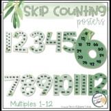 Skip Counting | Multiples Number Poster | Large Numbers | 
