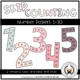 Skip Counting Number Posters- Summer in the City theme