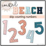 Skip Counting Numbers >> Coastal Beach Collection