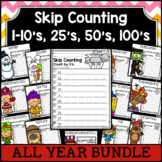 Skip Counting Numbers Math Worksheets | Printable & Digita
