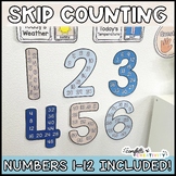 Skip Counting | Numbers for the Classroom 1-12 | Ocean Cla