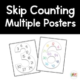 Multiplication Skip-Count Posters and Touch Cards
