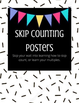 Preview of Skip Counting Posters