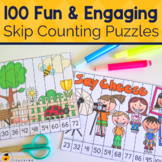 Skip Counting Puzzles BUNDLE | Fun Skip Counting Activities