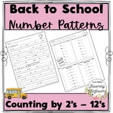 Skip Counting Review Worksheets