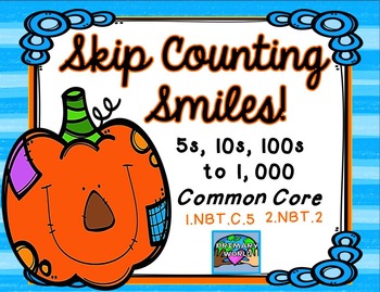 Preview of Skip Counting for Fall  Common Core
