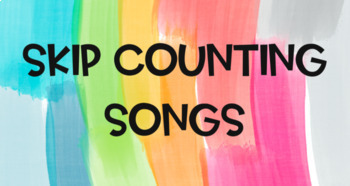 Preview of Skip Counting Songs