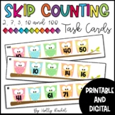 Skip Counting Task Cards 2s, 3s, 5s, 10s and 100s - Distan