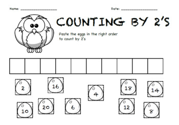 skip counting worksheet pack 2s 5s 10s by little learners collective