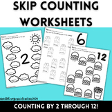 Skip Counting Worksheets | Counting by 2-12