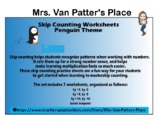 Skip Counting Worksheets-Penguin Theme