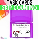 Skip Counting by 10s Task Cards and Worksheets, Skip Count
