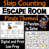 Skip Counting by 2, 3, 4, 5, 10 Activity: Pirate Themed Es