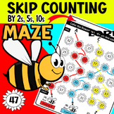 Skip Counting by 2 5 10 Worksheet Activities ( by ten from