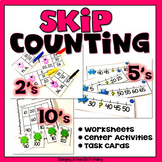 Skip Counting by 2, 5 and 10 Activities and Worksheets