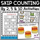 Skip Counting by 2, 5 and 10 for Google Classroom