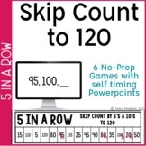 Skip Counting by 2, 5, and 10 to 100 and 120 Games | Numbe
