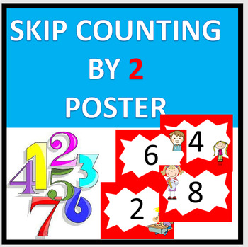 Preview of Skip Counting by 2 Poster
