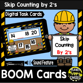 Preview of Skip Counting by 2's BOOM Cards