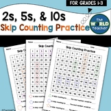 Skip Counting by 2s, 5s, & 10s on a Hundreds Chart