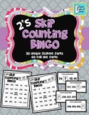 Skip Counting by 2s Bingo