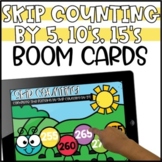 Skip Counting by 5, 10, and 100 Boom Cards