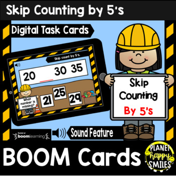 Preview of Skip Counting by 5's BOOM Cards