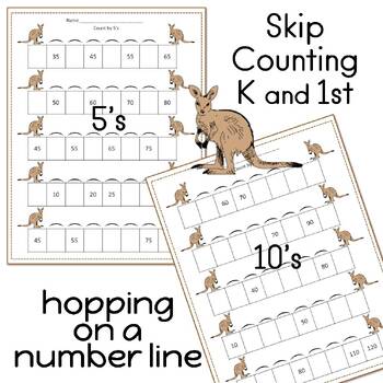 Skip Counting by Fives and Tens with Kangaroos | TpT