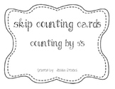 Skip Counting by 5's