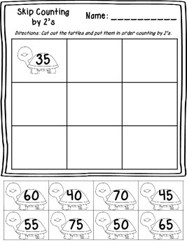 Skip Counting by 5's Printables by Klever Kiddos | TpT