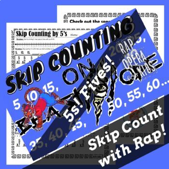 Preview of Skip Counting by 5s Worksheet for Multiplication