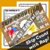 Skip Counting by 8s Worksheet for Multiplication