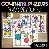 Counting by Tens Puzzles Numbers 10-120