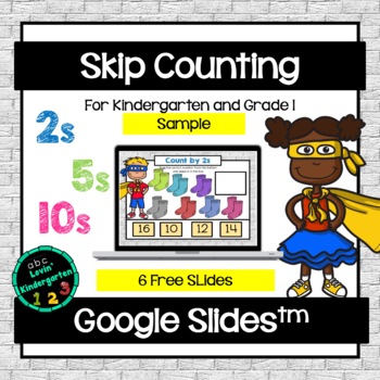 Preview of Skip Counting for Kindergarten and Grade 1 Sample