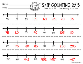 number line to 100