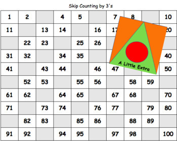 Preview of Skip Counting with 100 Chart